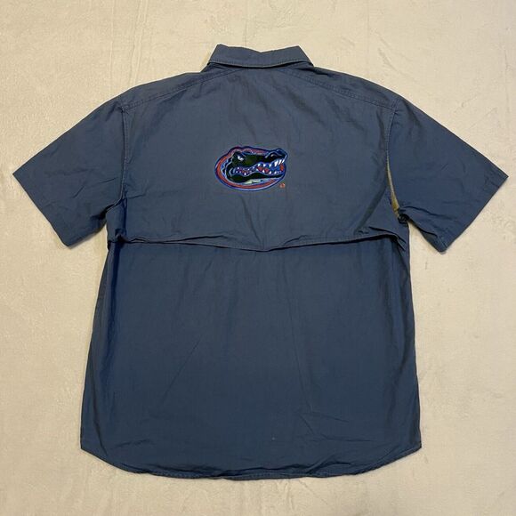 Smith's American Workwear Florida Gators NCAA Fishing‎ Shirt Men's Size Large - Picture 1 of 6